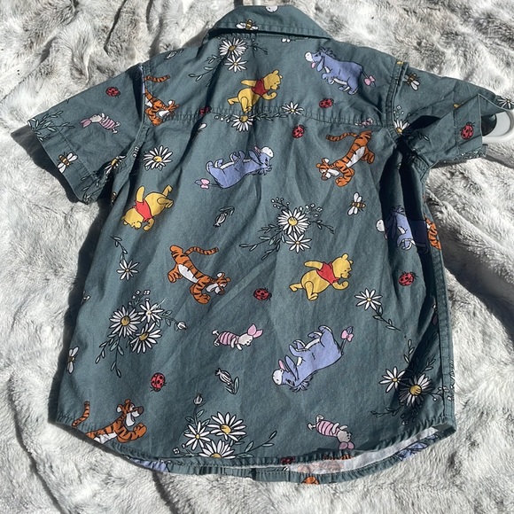 Winnie the Pooh toddler shirt | 2T | button down - Picture 3 of 3
